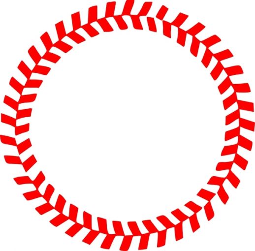 Vector Baseball Stitches