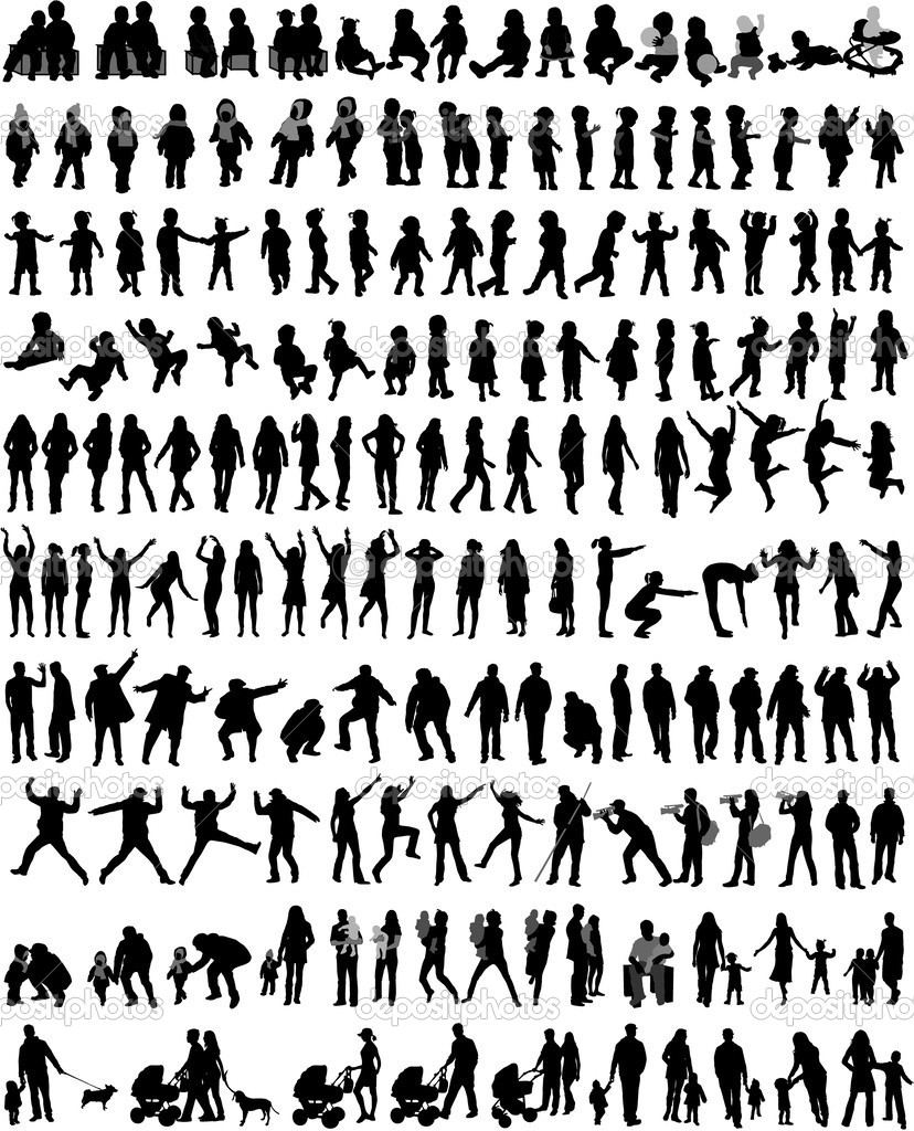 Vector People Silhouettes