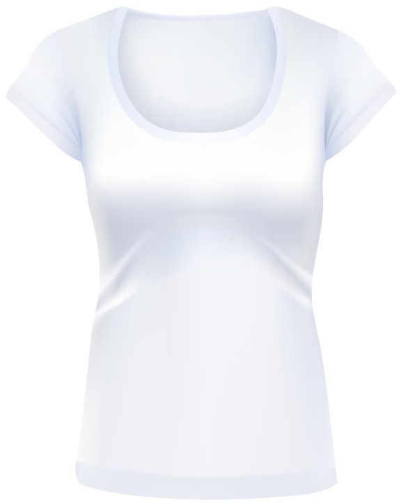 Vector T-Shirt Mockup Vector T-Shirt Mockup