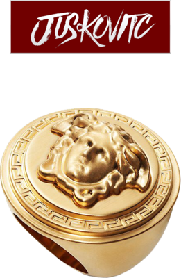 Versace Gold Medusa Ring Versace Gold Medusa Ring
