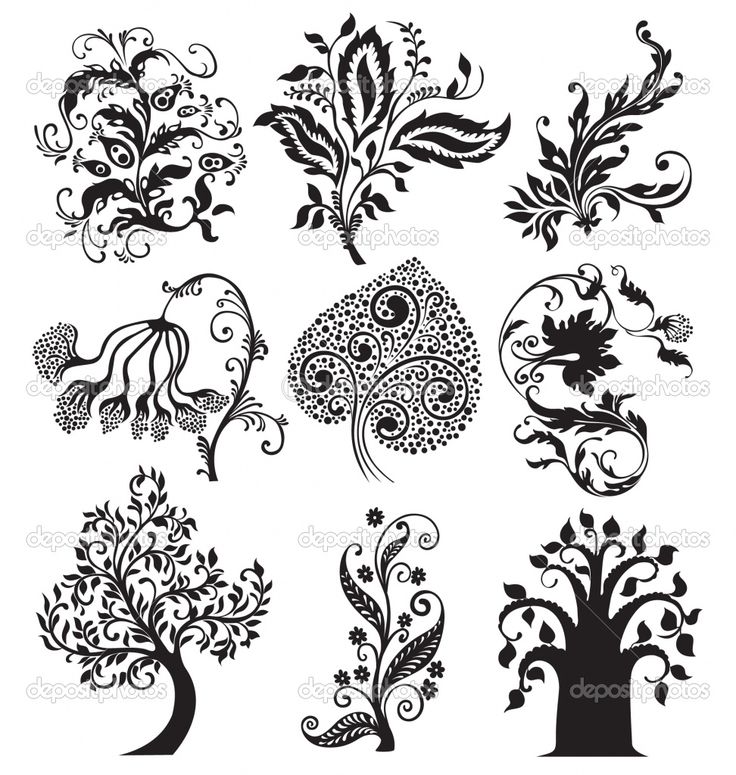 Vintage Flower Tattoo Designs