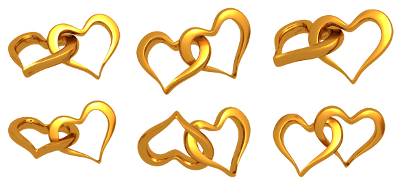 9 PSD Gold Ring Images