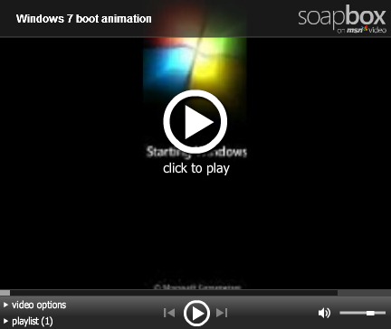 Windows 7 Boot Logo Animation Background Windows 7 Boot Logo Animation Background
