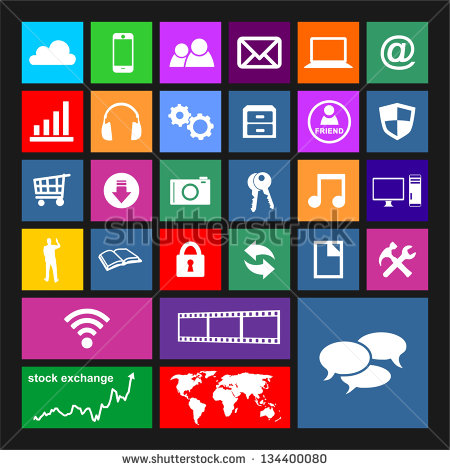 Windows 8 Metro Icon Set