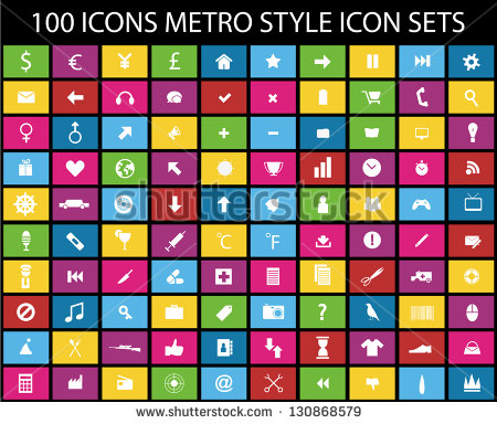 Windows Metro Style Icons Windows Metro Style Icons