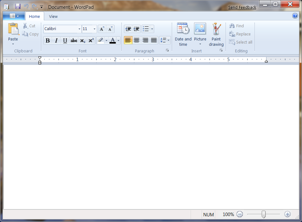 Windows WordPad Icon Windows WordPad Icon