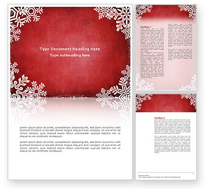 Word Christmas Templates