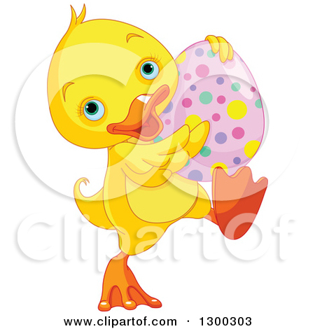 Yellow Easter Egg Clip Art