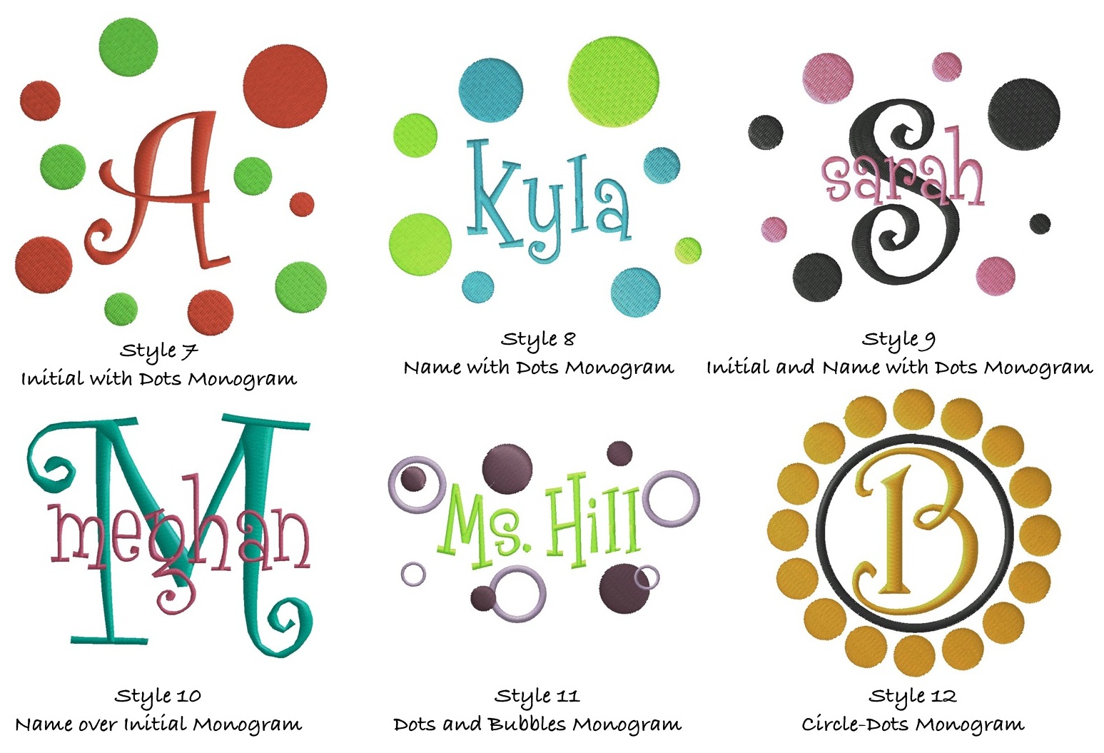 & Monograms Font Styles