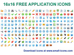 16X16 Icons Free Download