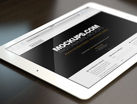 Air iPad PSD Mockup Air iPad PSD Mockup