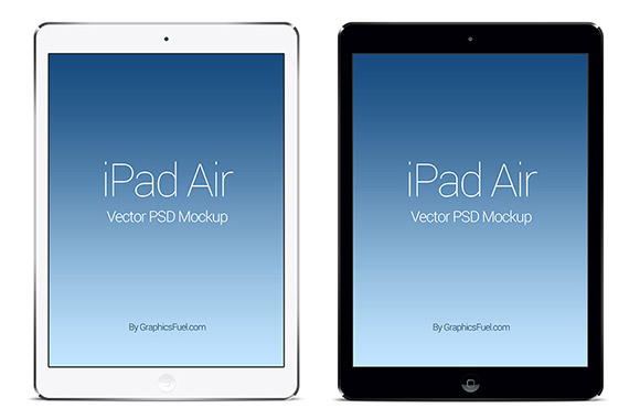 Air iPad PSD Mockup