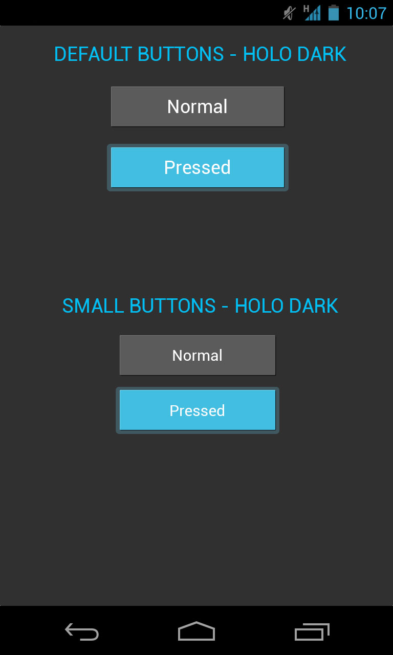 Android Button Design