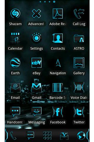 Android Tron Theme