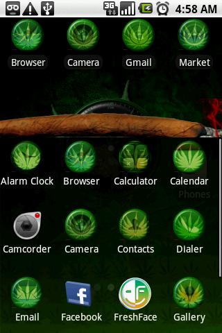 Android Weed Theme