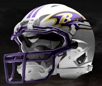Baltimore Ravens New Helmet