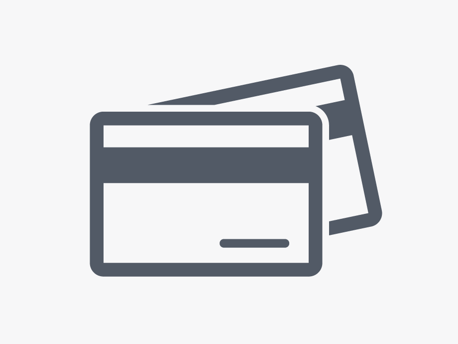 Bank and Credit Card Icon Bank and Credit Card Icon