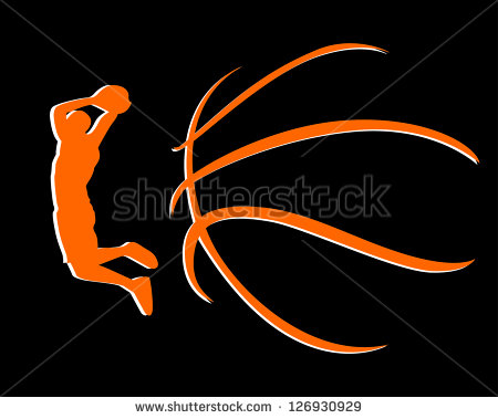 Basketball Design Vector Art