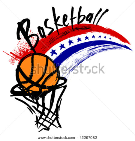Basketball Design Vector Art