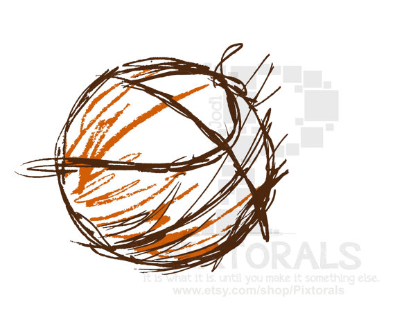 16 Photos of Screen Printing Vector Art Basketball