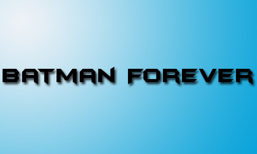 Batman Forever Font Download Free