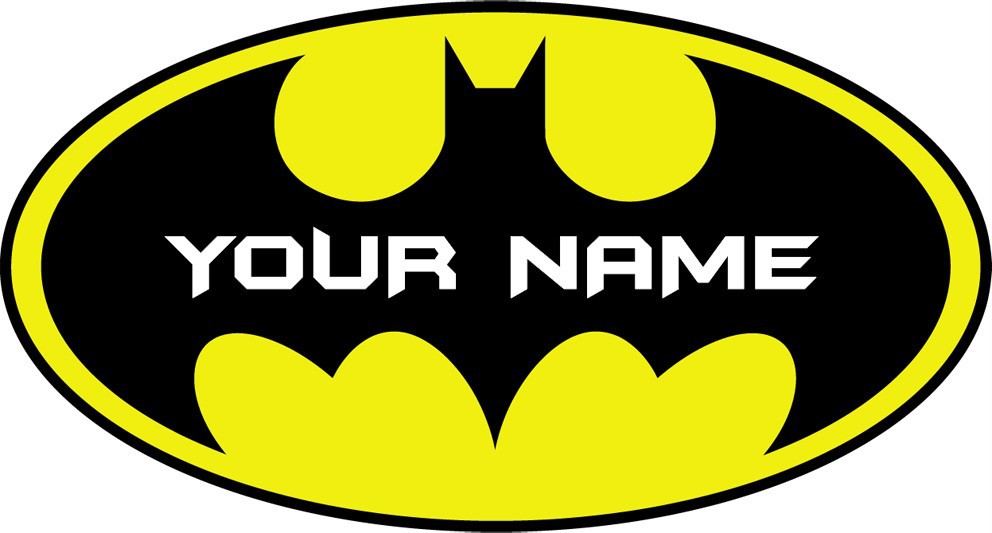 Batman Logo Stickers