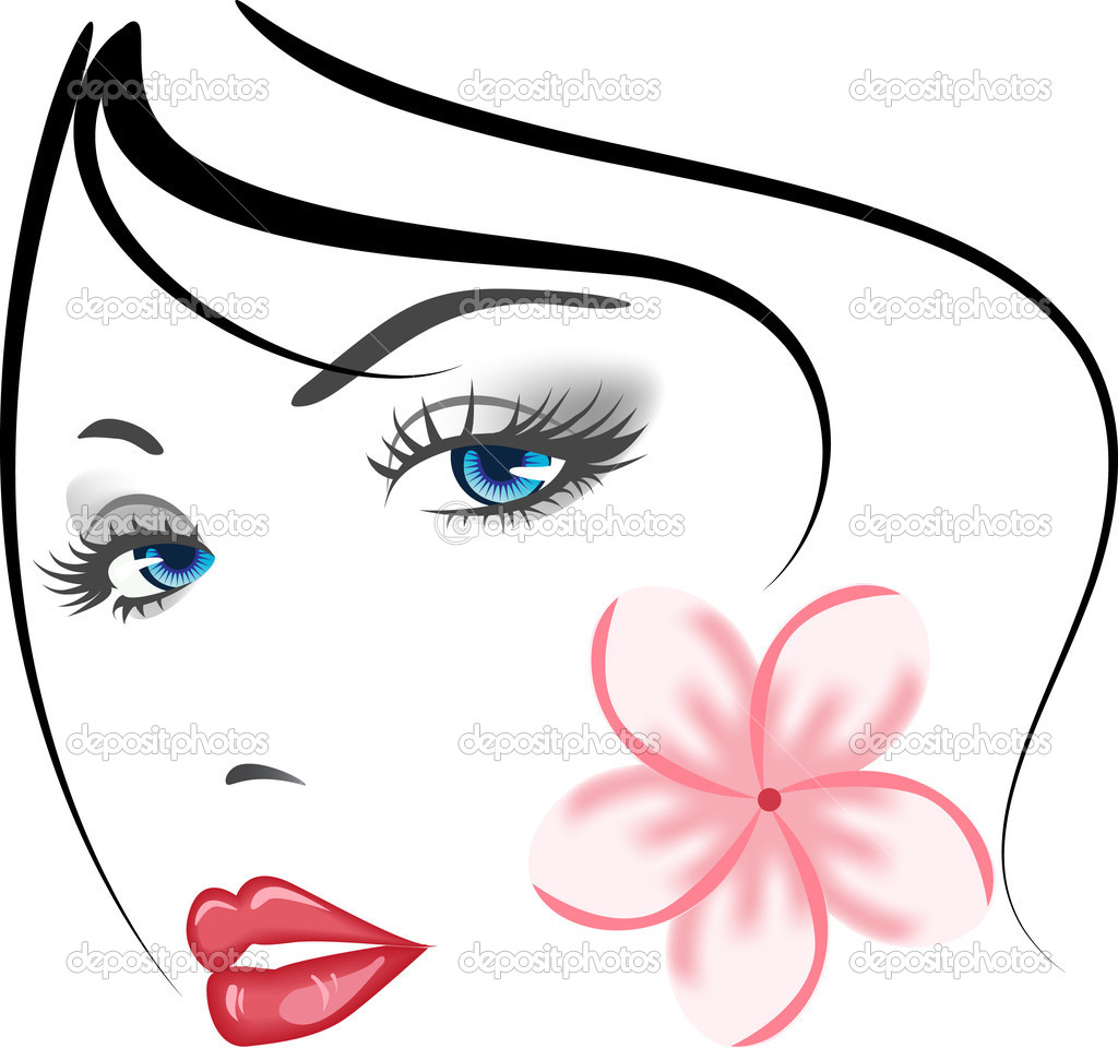 Beauty Face Clip Art