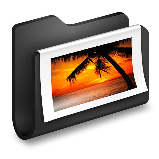 Black Folder Icon