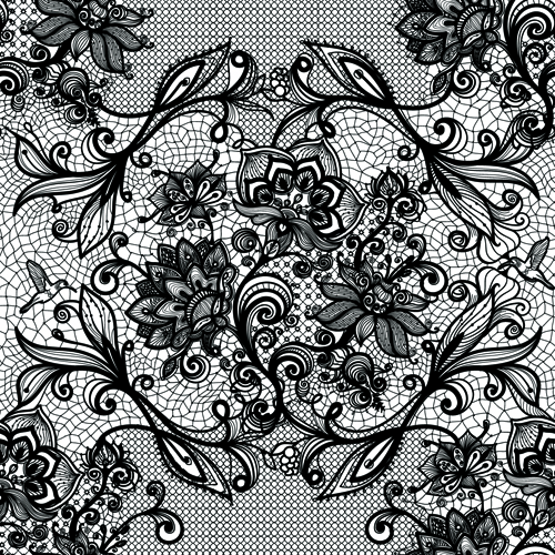 Black Lace Vector