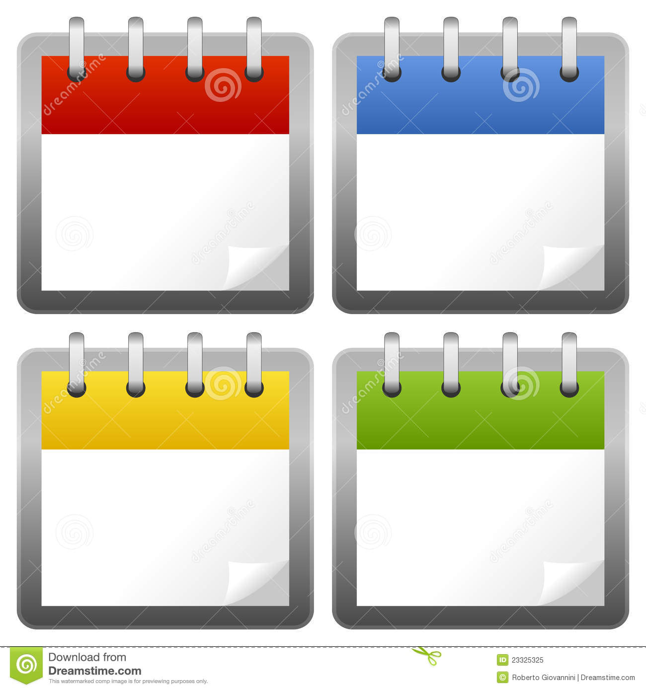 Blank Calendar Icon