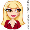 Blonde Hair Woman Avatar