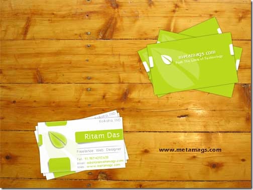 Business Card PSD Template