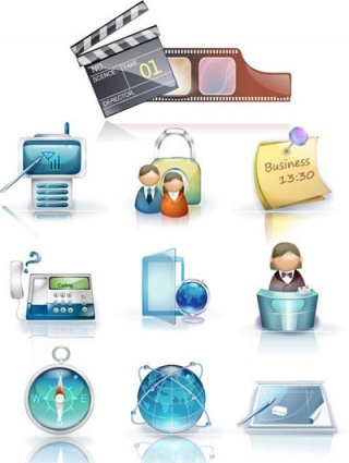 Business Icons Vector Free