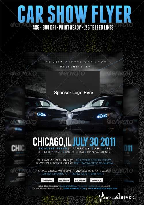 Car Show Flyer Template