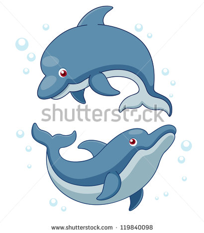 Cartoon Dolphin