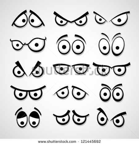 Cartoon Eyes Vectors