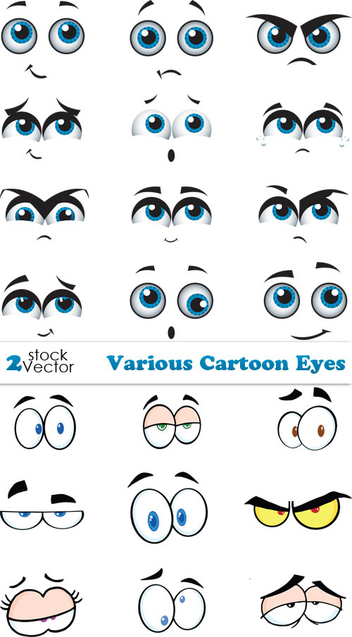 Cartoon Eyes Vectors