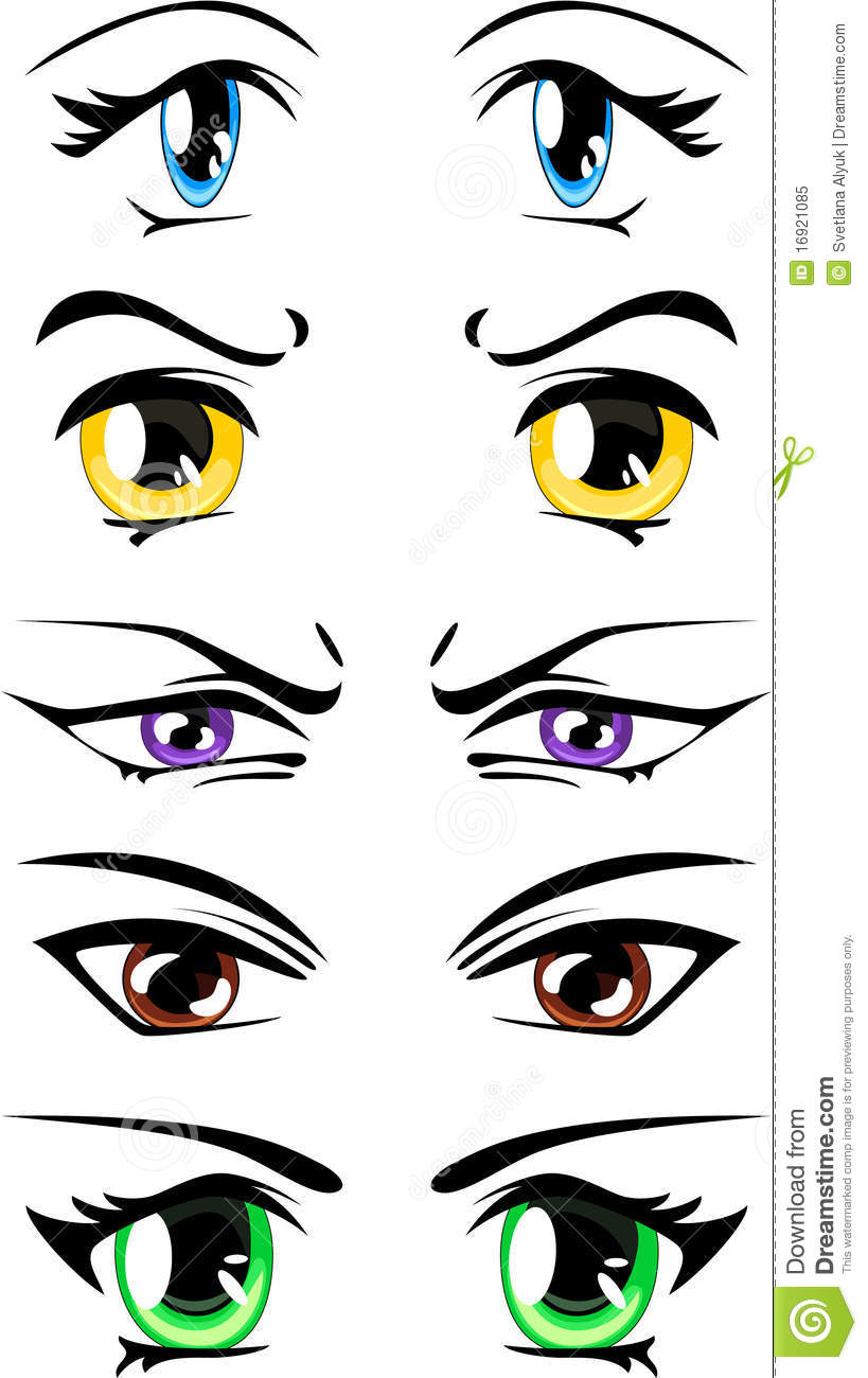 Cartoon Eyes Vectors