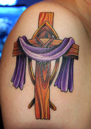 Christian Cross Tattoo