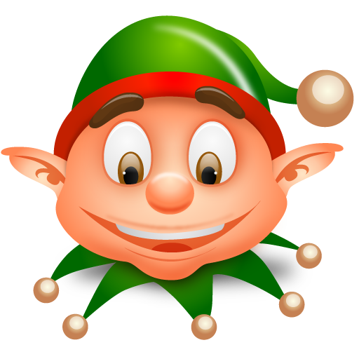 Christmas Elves Clip Art