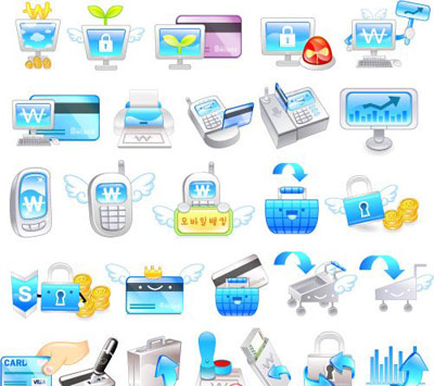 Clip Art Business Icons Clip Art Business Icons