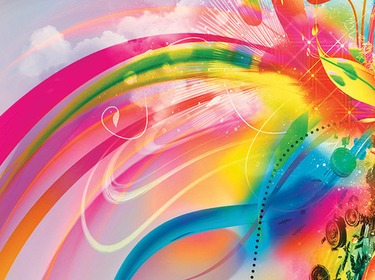 Colorful Graphic Design Art