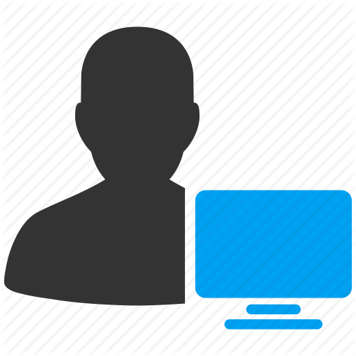 Computer Administrator Icon Computer Administrator Icon