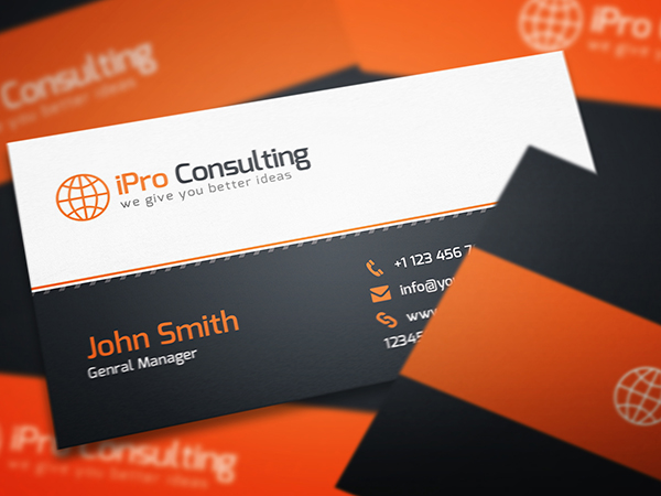 Consulting Business Cards