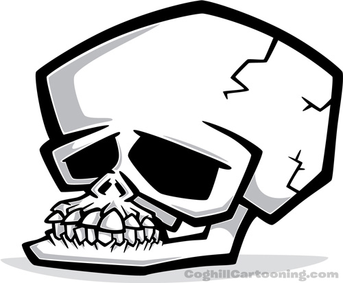 Cool Cartoon Skulls