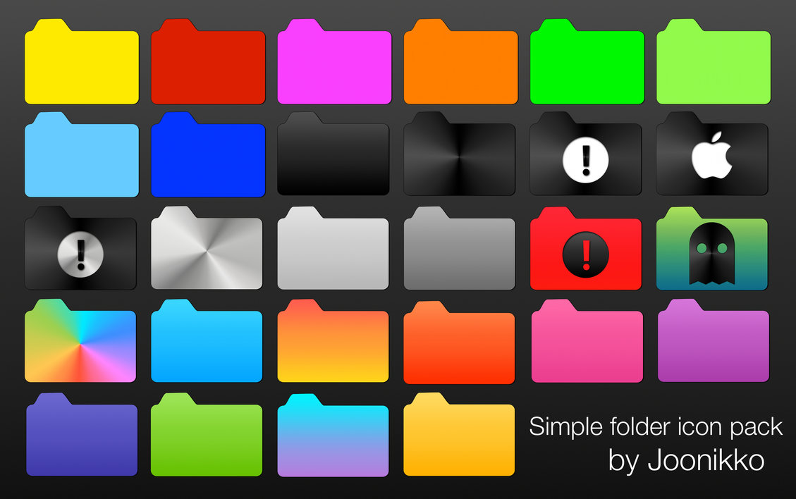 Cool Mac Folder Icons