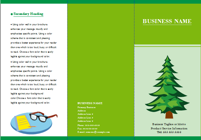 Create a Free Brochure Template