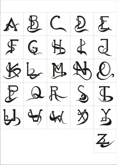 Creative Alphabet Fonts