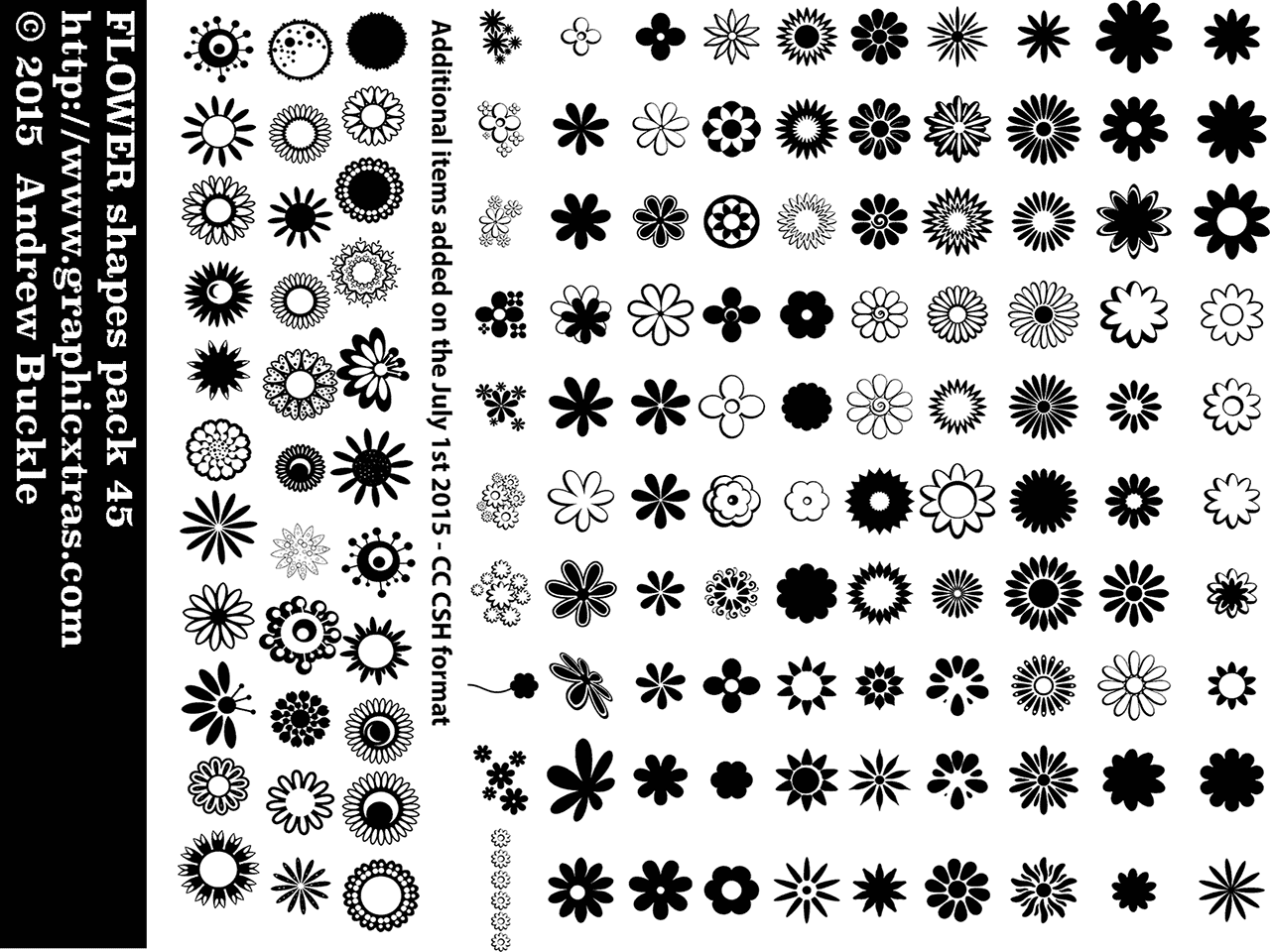 Custom Photoshop Shapes Flower