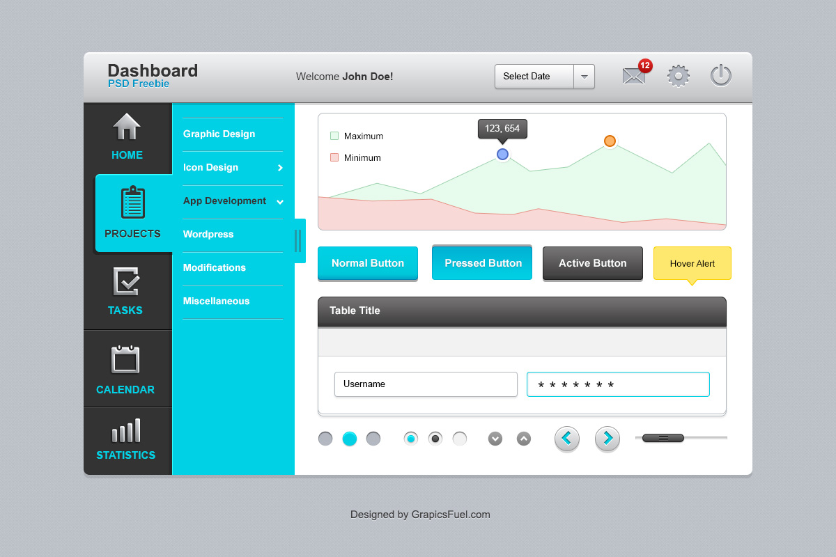 Dashboard UI